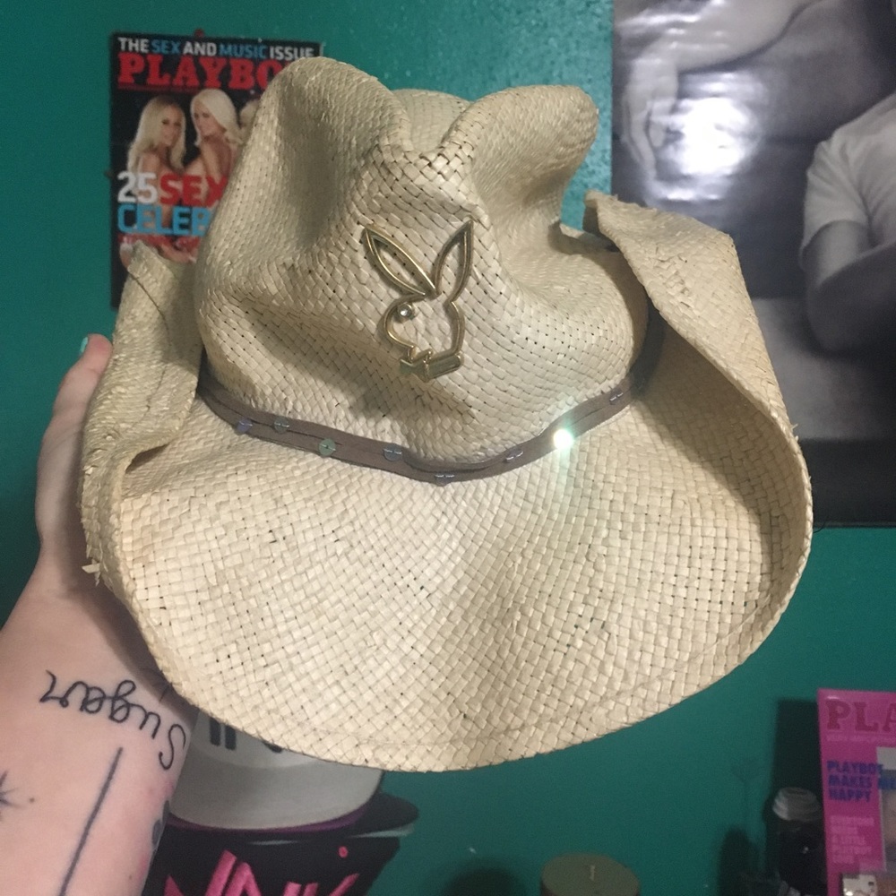 Rare Playboy bunny cowgirl hat